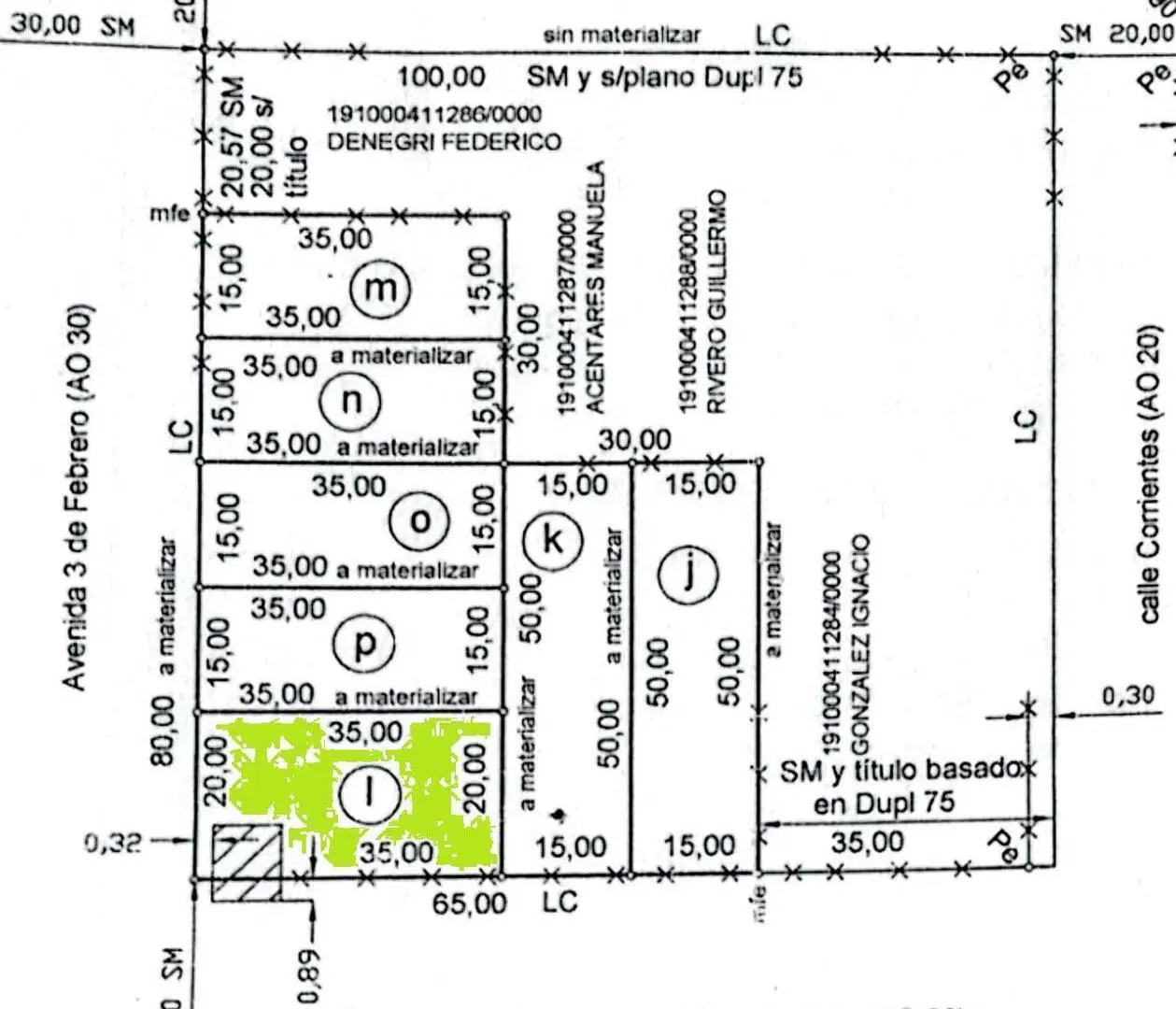 Plano 1