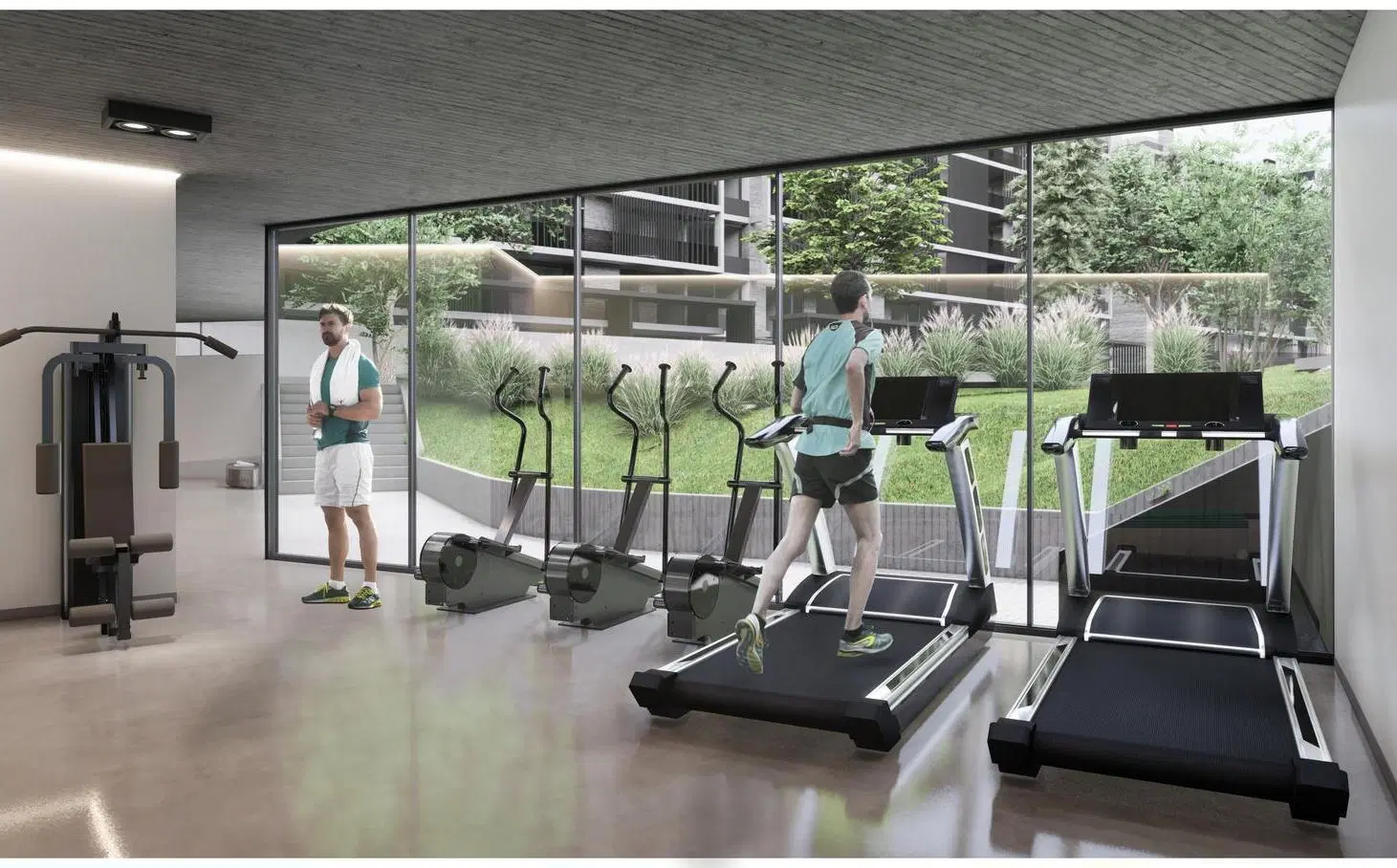 Venta Departamento Un Dormitorio Torre 1 Condominio Paddock Fisherton 5