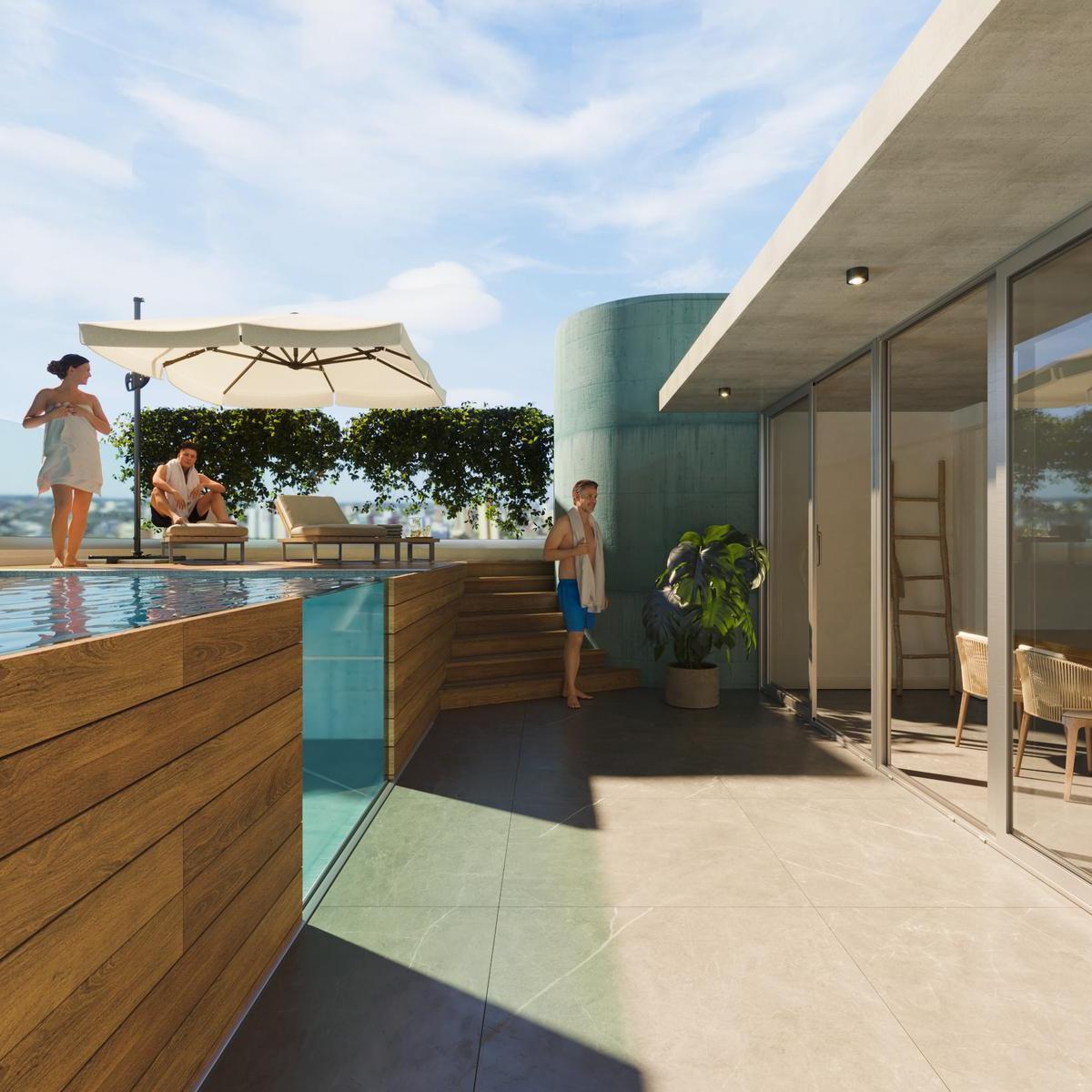 Foto de VENTA DÚPLEX TRES DORMITORIOS - CENTRO RIO, imagen 2