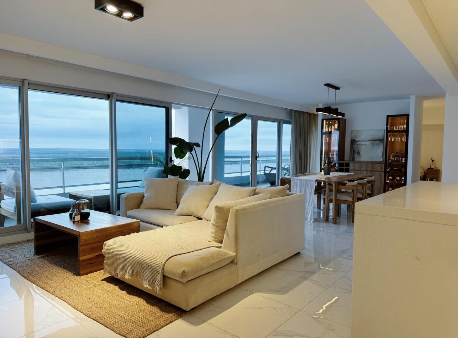 DEPARTAMENTO LOFT PREMIUM DIVIDIDO CON VISTA FRANCA AL RÍO Y COCHERA EN MAUI PUERTO NORTE