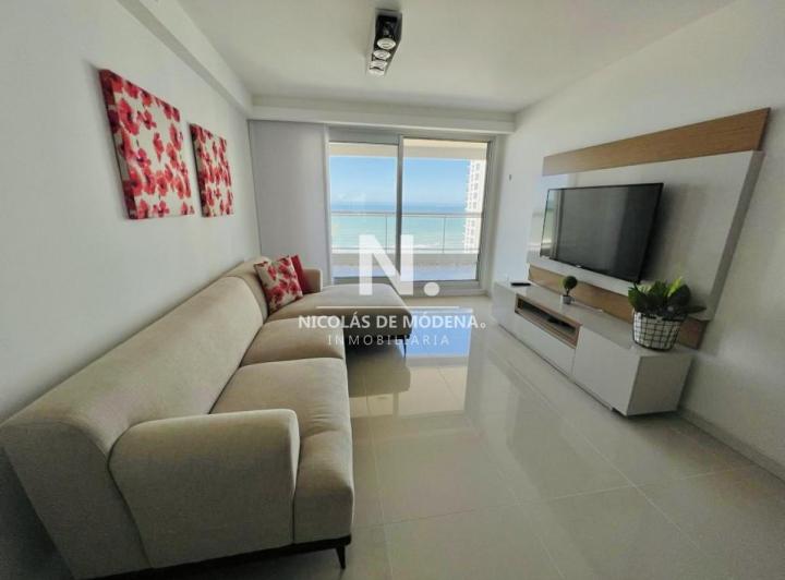 Alquiler temporario de Apartamento de 2 Dormitorios con Parrillero en torre Premium, Playa Brava