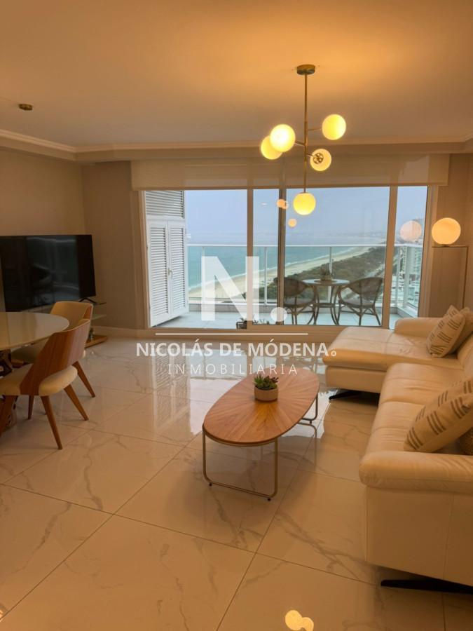 Alquila apartamento de 2 dormitorios en Mansa, Punta del Este