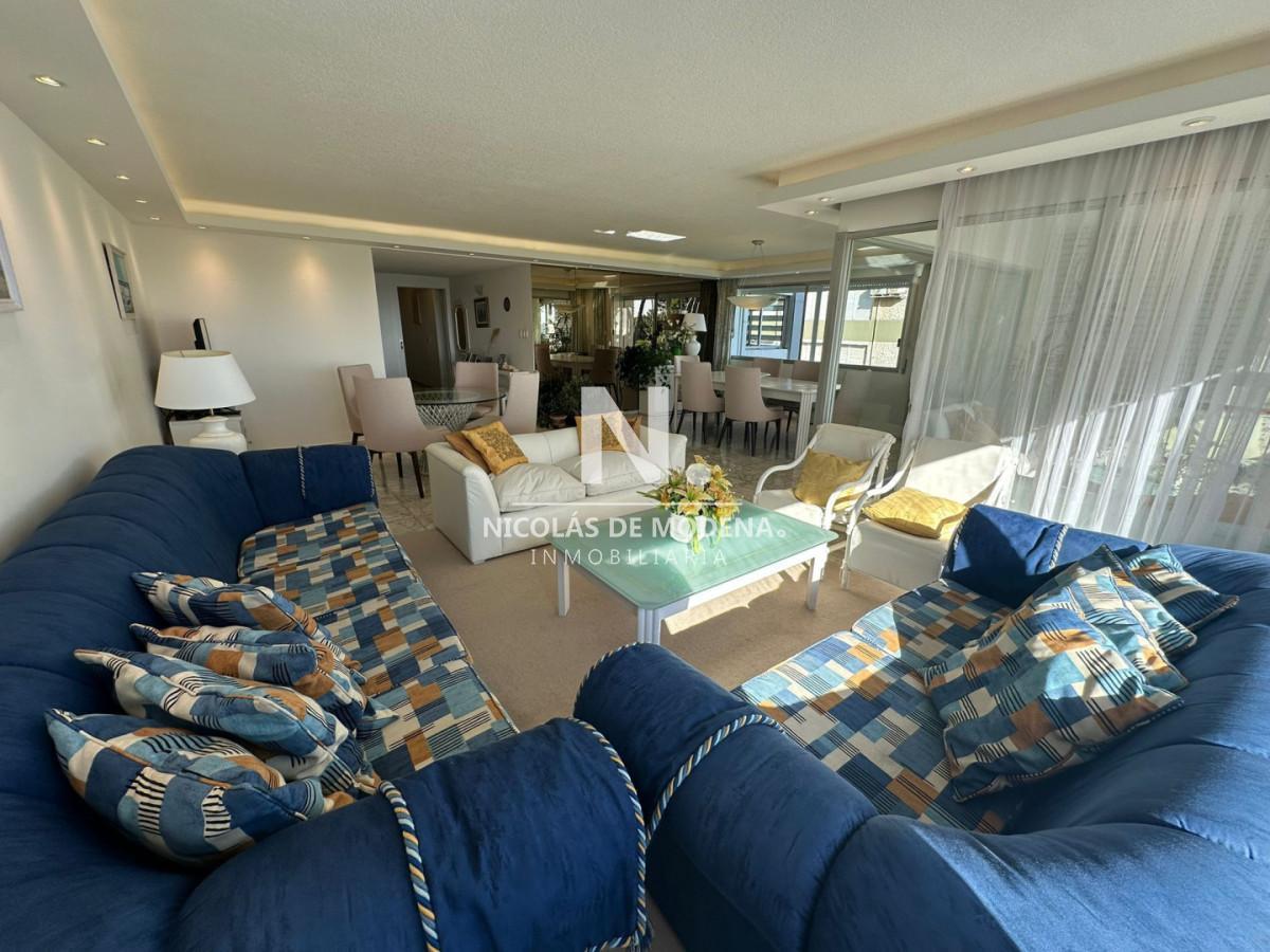 Foto de Apartamento de 3 dormitorios y dependencia disponible en venta y alquiler en Punta del Este, imagen 3