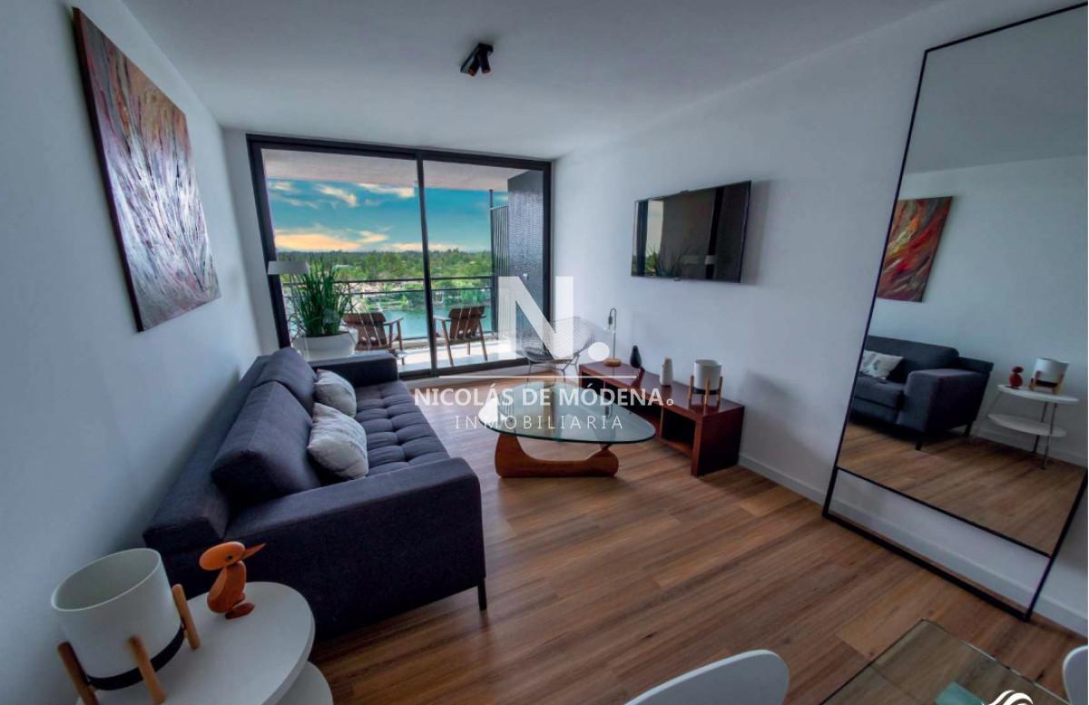 Foto de Apartamento de 1 dormitorio con terraza y vista al lago En Barra de, imagen 1