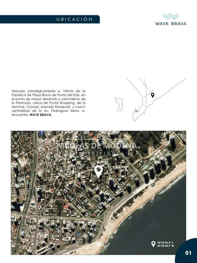 En venta apartamento de 2 dormitorios ubicado en Brava, Punta del Este 4