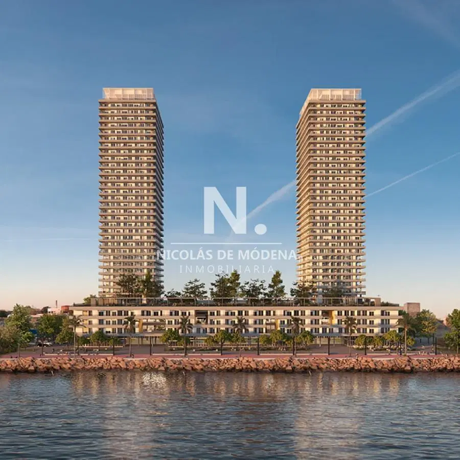 Venta Apartamento de 1 dormitorio con terraza. Proyecto Montevideo Harbour. 3
