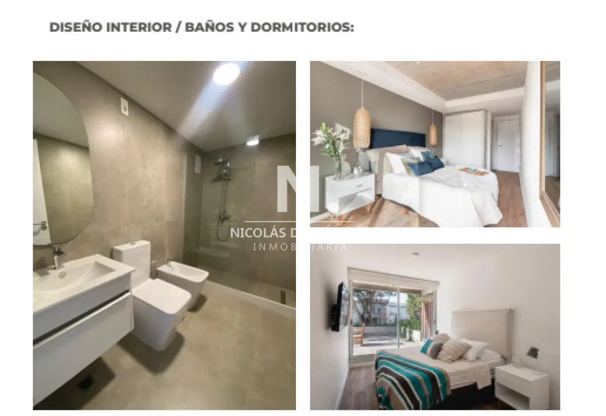 Monoambiente a estrenar a pasos de la Rambla Punta Carretas - Montevideo 1