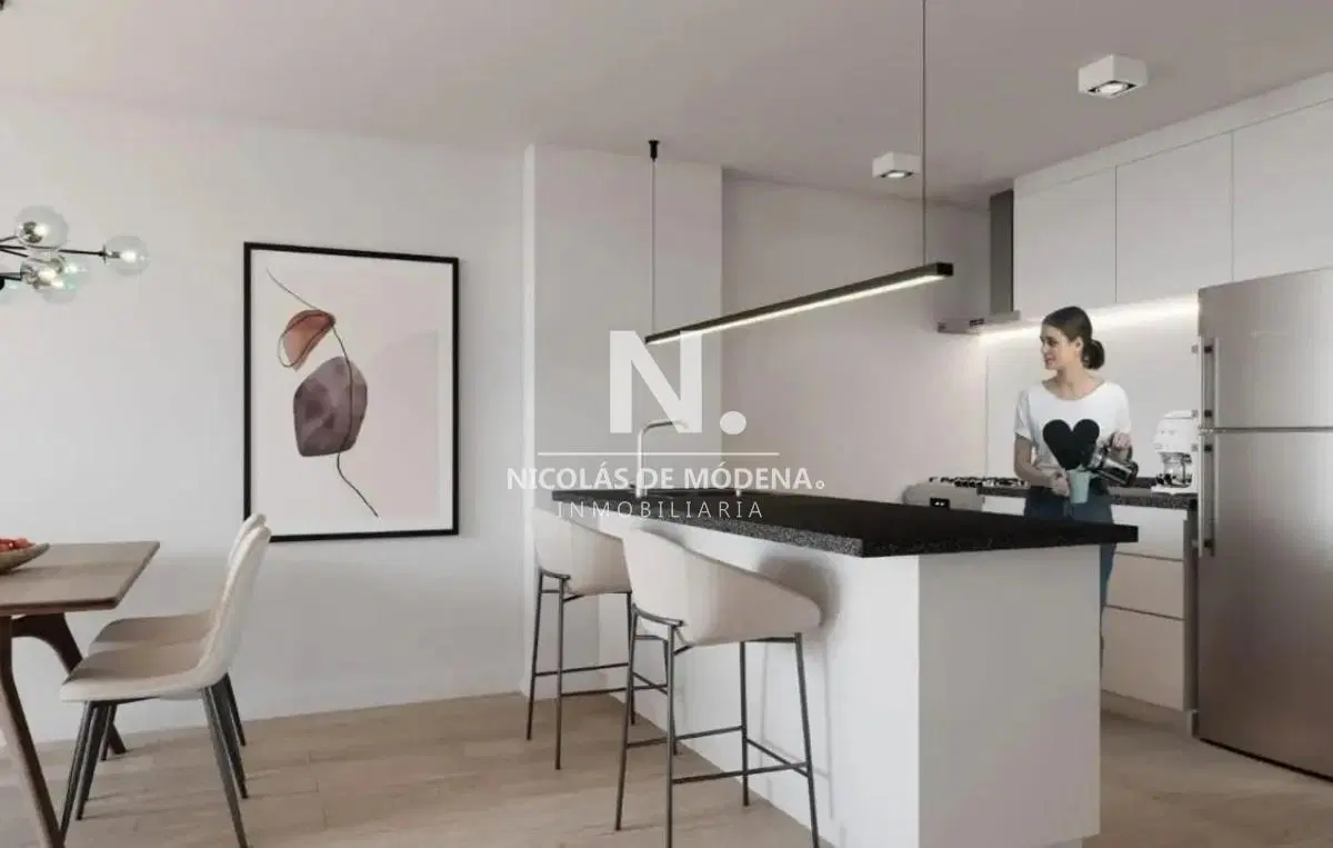 Venta Moderno Monoambiente con Gran Terraza en Tres Cruces,Montevideo 3