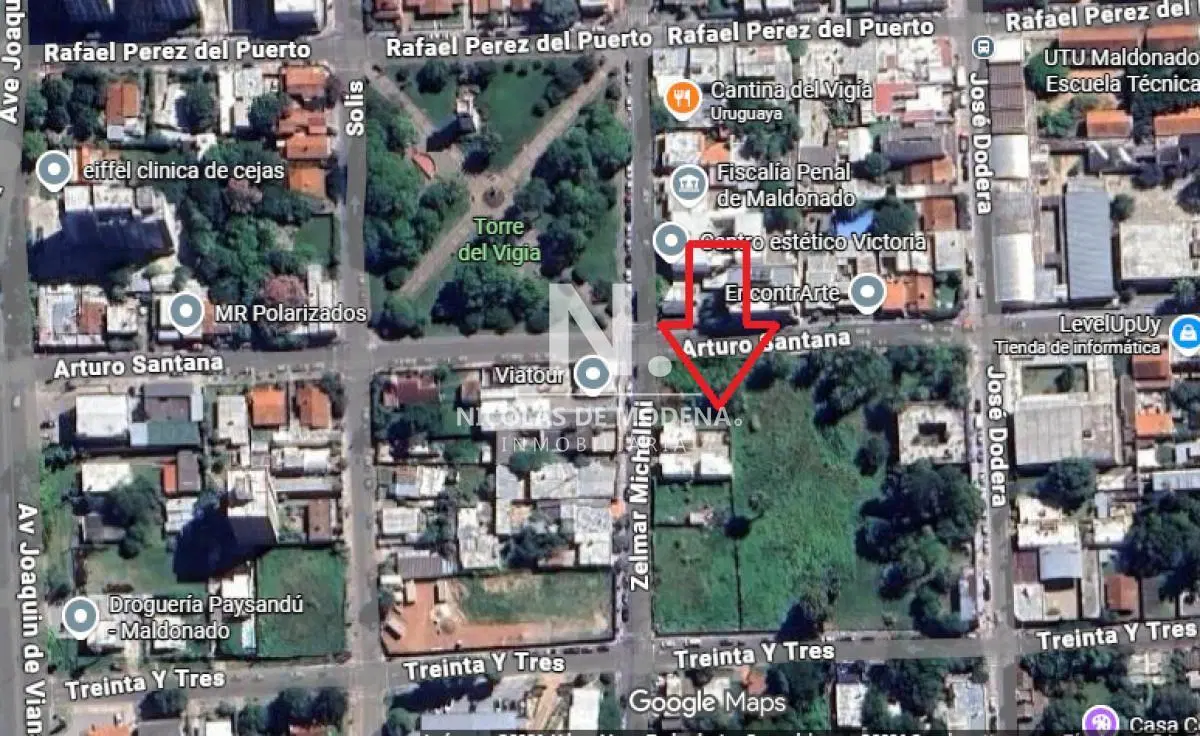 Lote paradesarrollo de proyecto en Maldonado 1