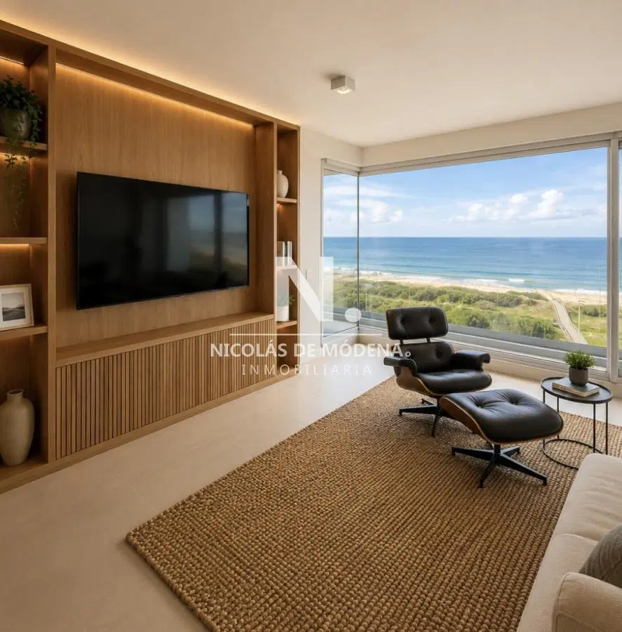 Apartamento de 3 Dormitorios en Brava, Punta del Este 1