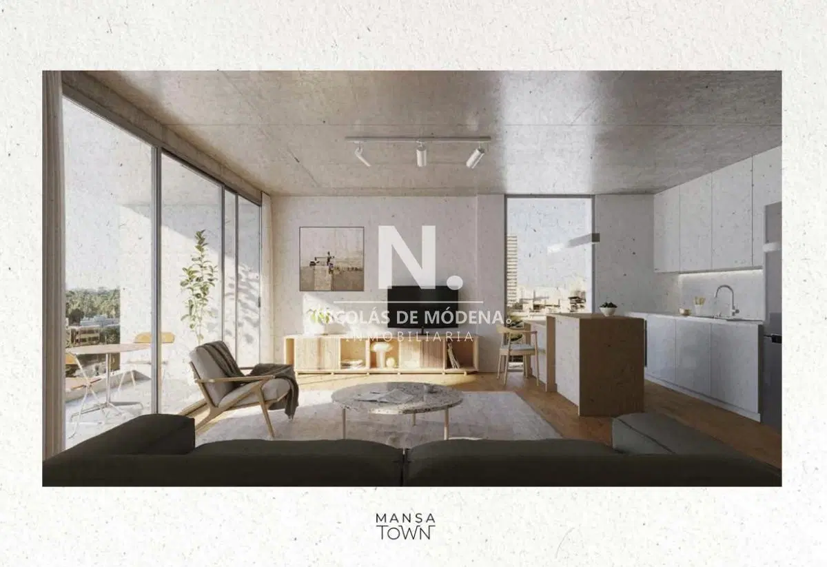 Apartamento en venta Mansa Town 1 dormitorio 4