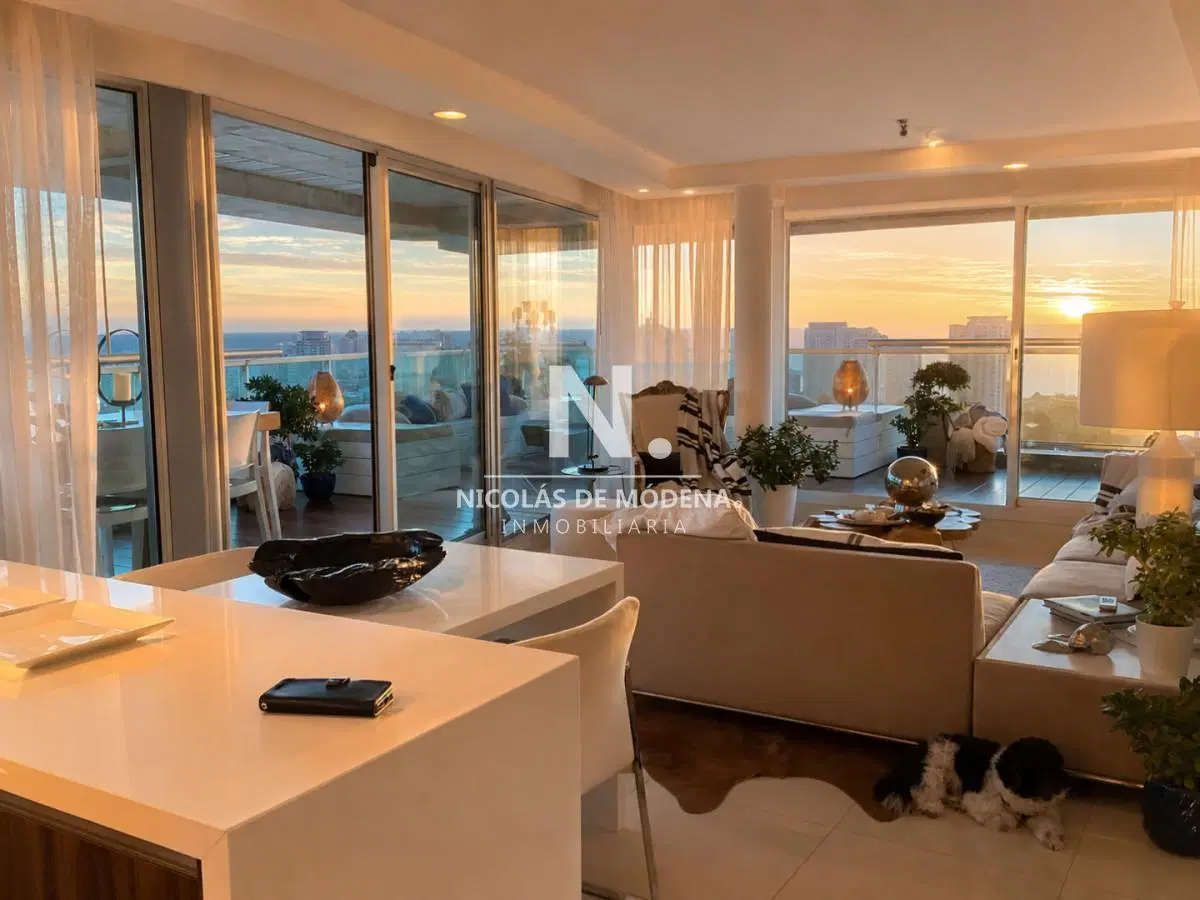 PEnthouse con vista panoramica de Punta del Este, 2 dormitorios en venta 4