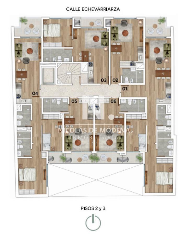 Foto de Apartamento de 1 Dormitorio en Pocitos - Montevideo, imagen 1