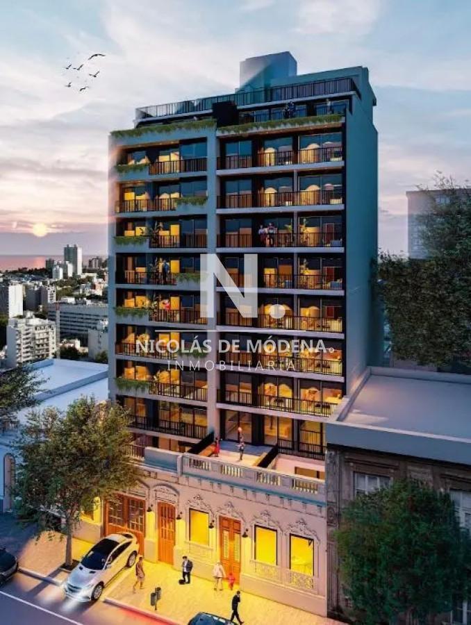 Foto de Apartamento de 1 dormitorio terraza al frente. Cordón - Montevideo, imagen 5