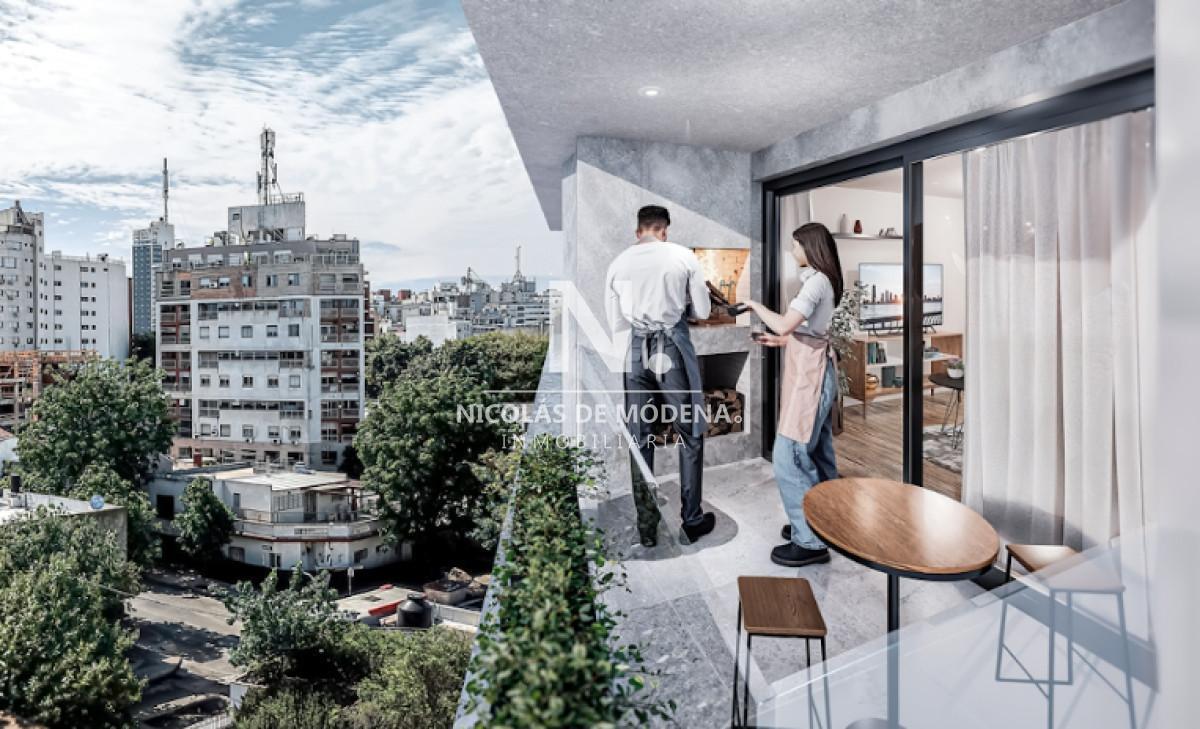 Foto de Venta Apto de 1 dormitorio con Parrillero Propio en Tres Cruces, imagen 2
