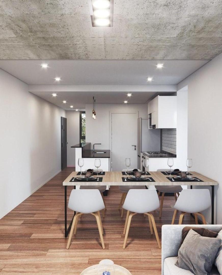 Venta Departamento de monoambiente con patio y gran variedad de  amenities en barrio Pichincha