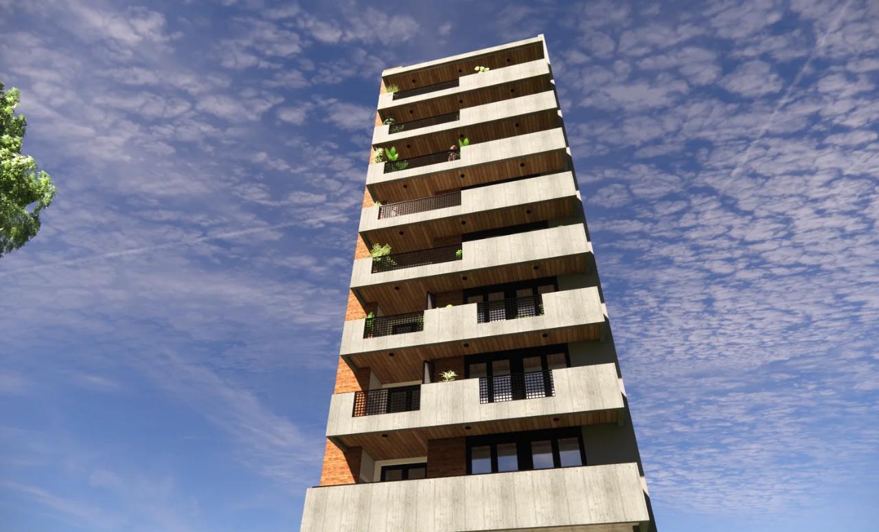 Venta departamento de 2 dormitorios, balcón con parillero y amenities en Zona Centro