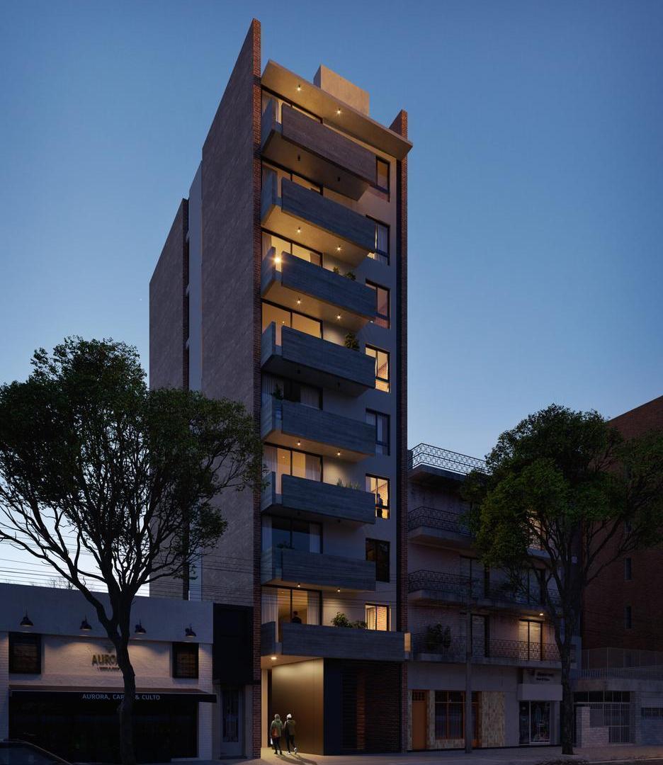 Venta departamento semi piso 1 dormitorio con balcón y amenities zona Centro