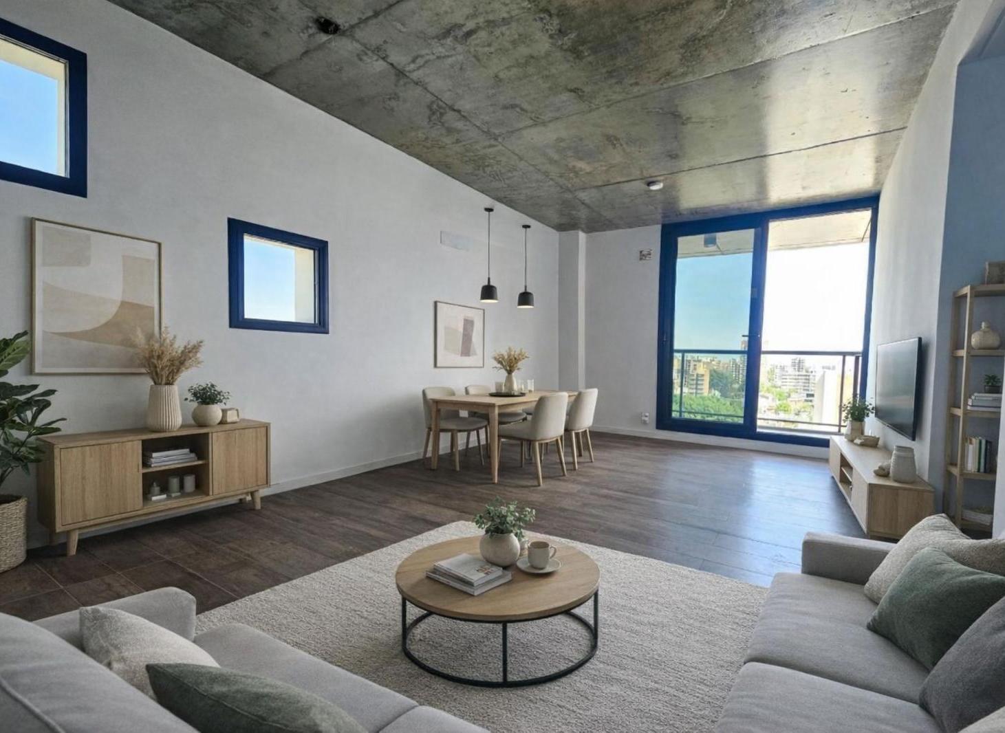 Venta departamento semipiso 2 dormitorios con balcón y amenities barrio Nuestra Señora de Lourdes