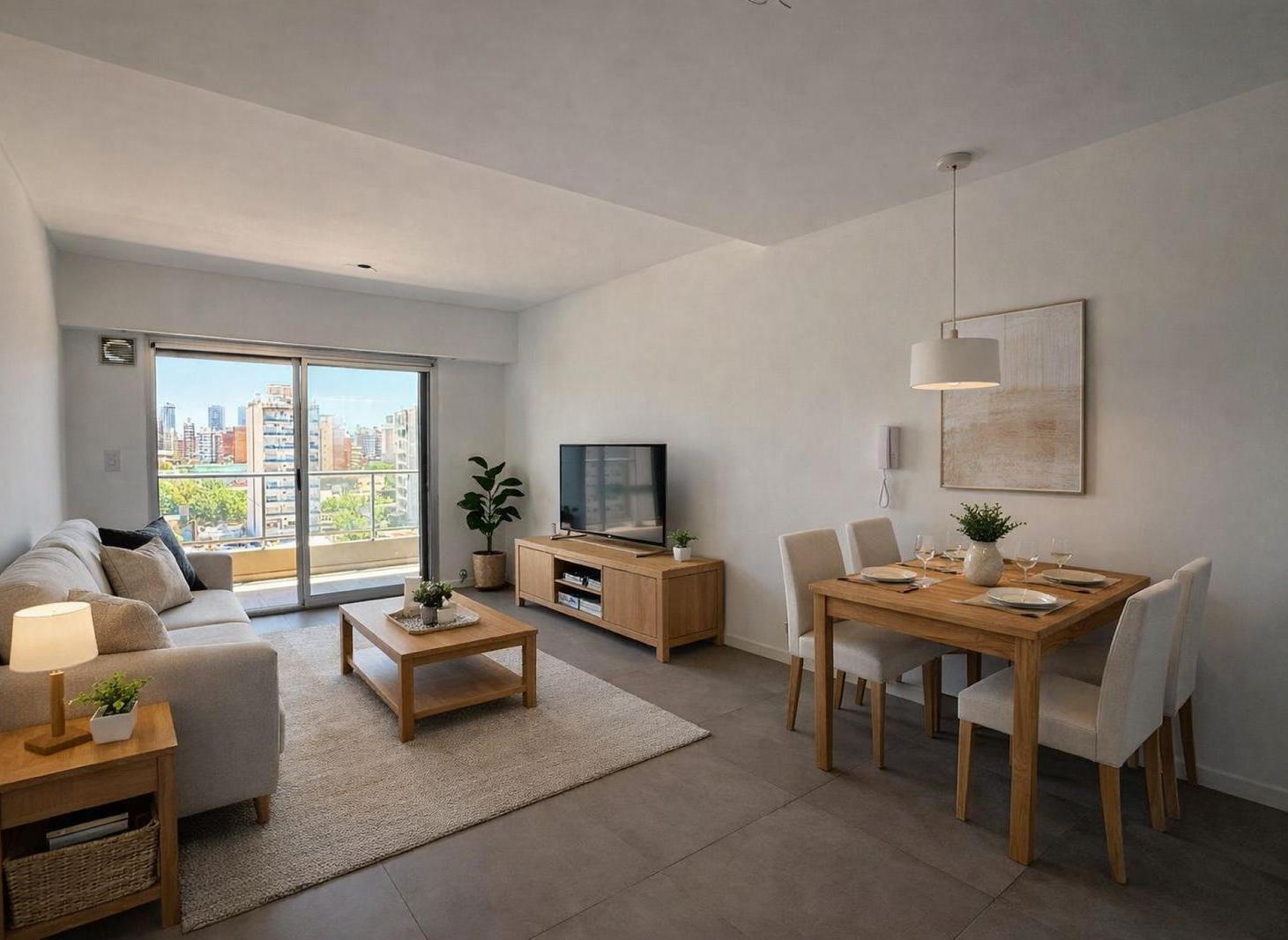Venta departamento 1 dormitorio con balcón barrio Nuestra Señora de Lourdes, Rosario