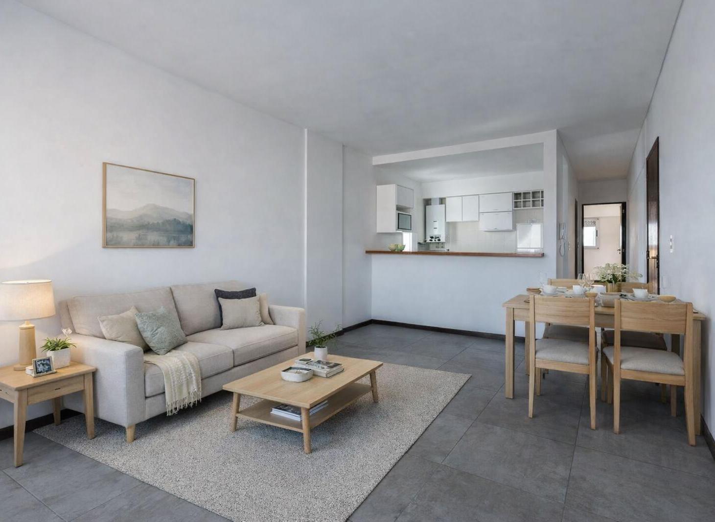Venta departamento 1 dormitorio con balcón barrio Pichincha, Rosario