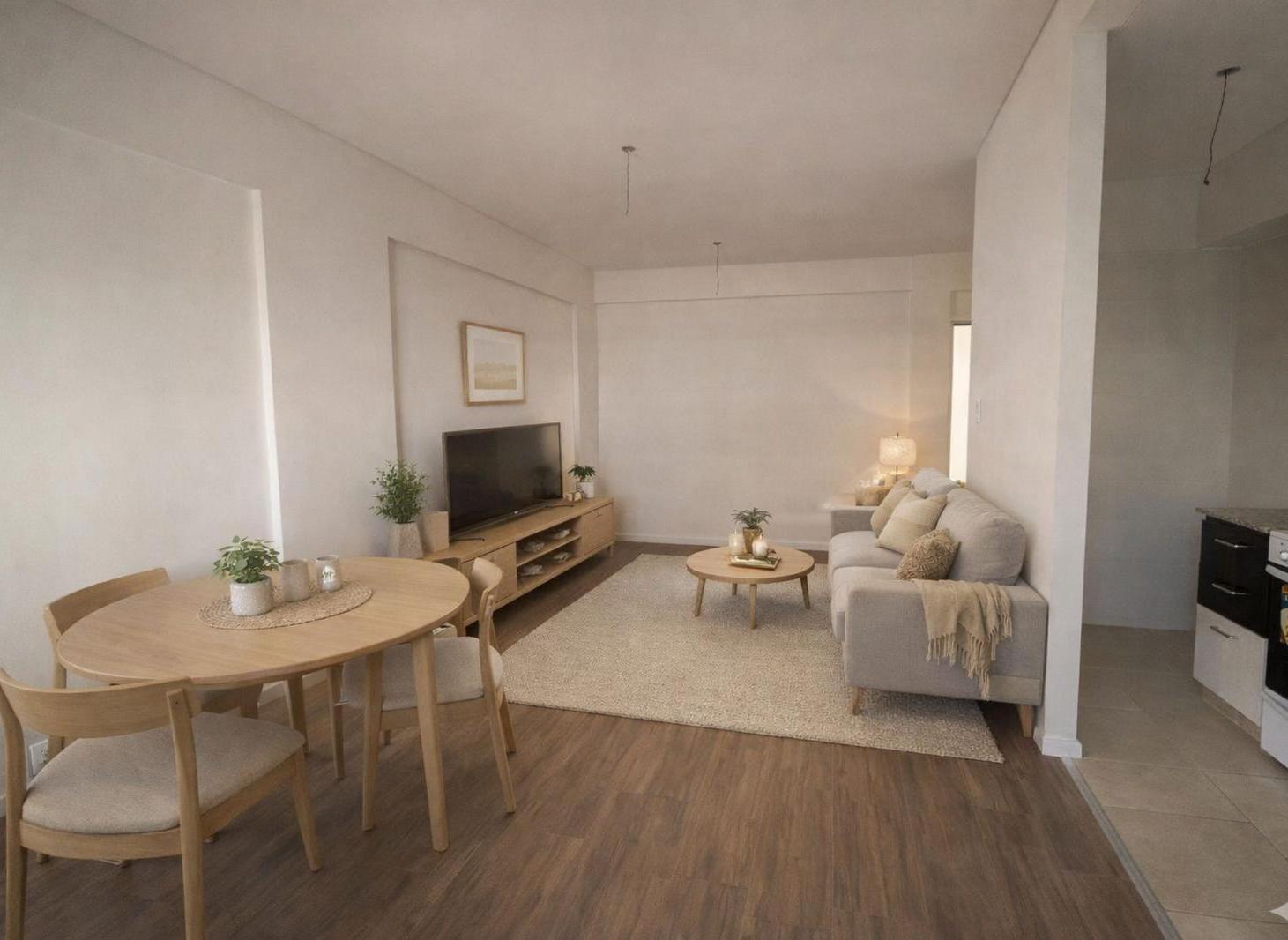 Venta departamento 2 dormitorios con balcón zona Centro, Rosario