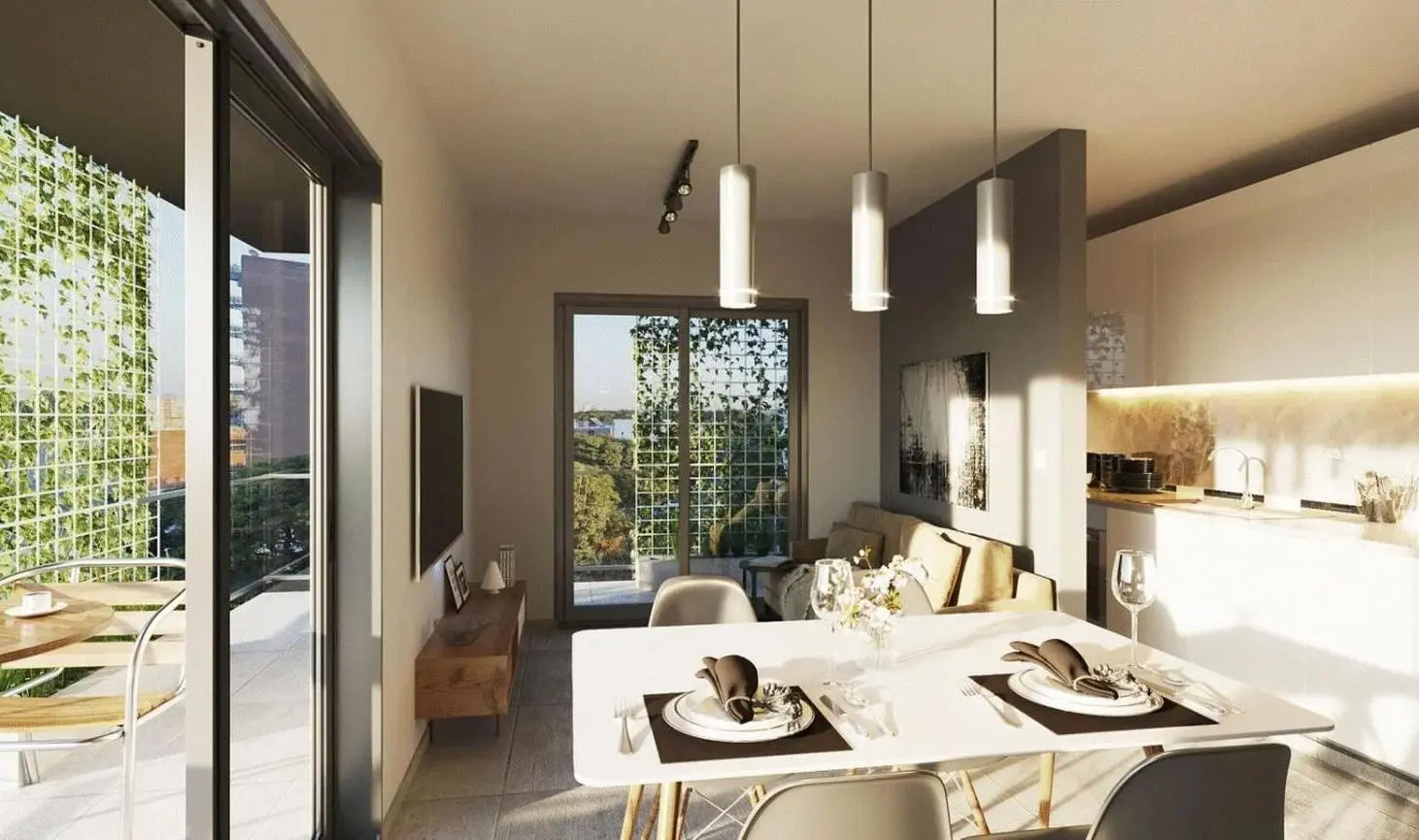 Venta departamento de 1 dormitorio con balcón + amenities barrio Echesortu, Rosario 4