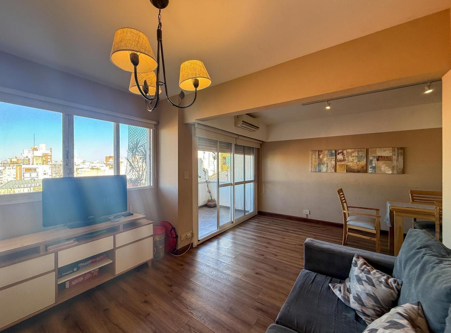 Venta piso exclusivo de 3 dormitorios y doble balcón zona Centro-Rio, Rosario