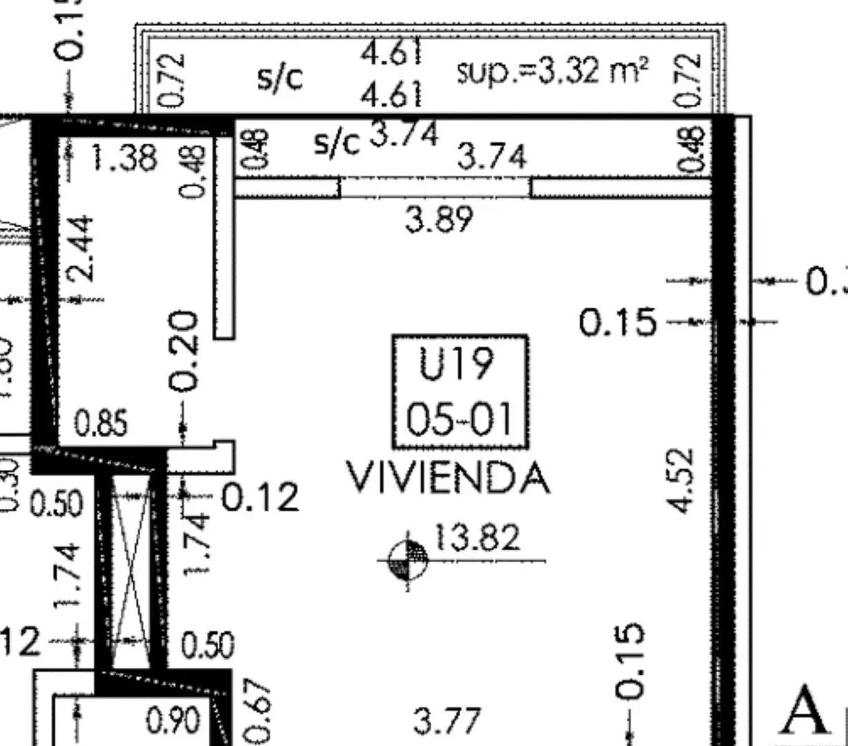Venta departamento monoambiente con balcón barrio Bella Vista, zona Oeste, Rosario 3