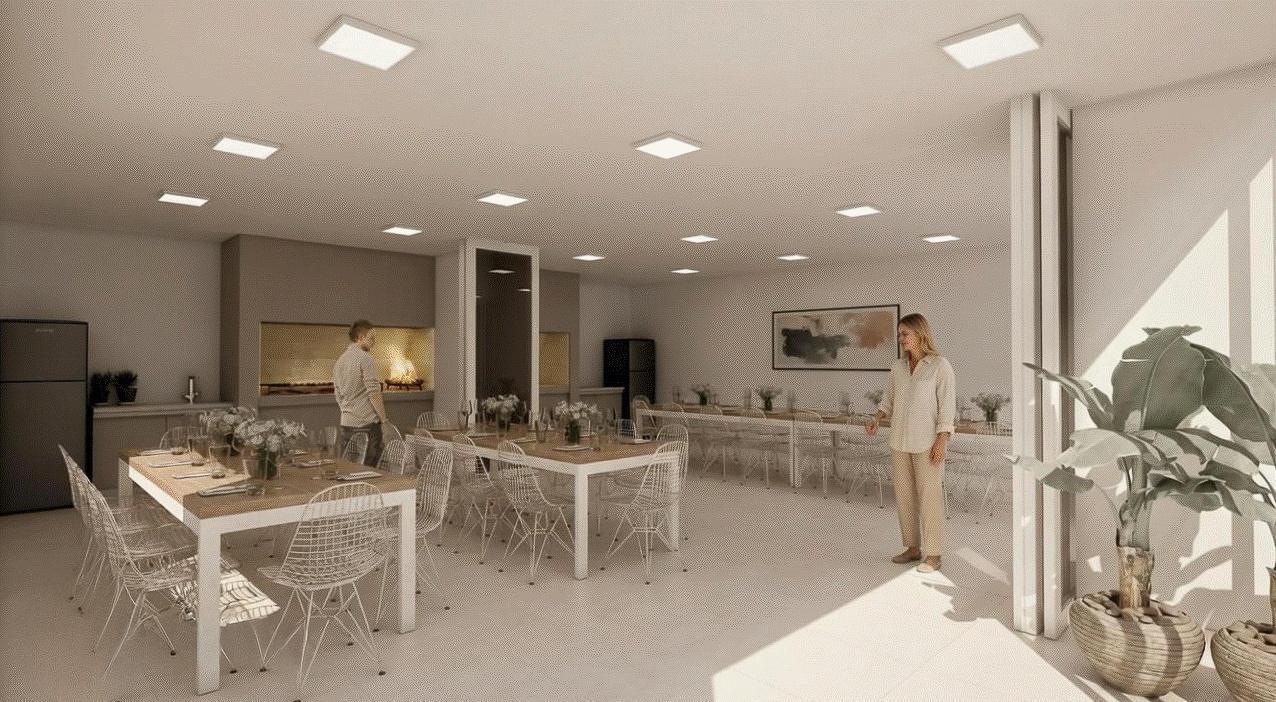 Venta departamento de 2 dormitorios con balcón y amenities en Puerto Norte, Rosario