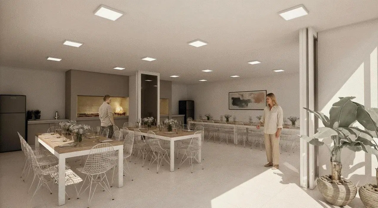 Venta departamento de 2 dormitorios con balcón y amenities en Puerto Norte, Rosario 5