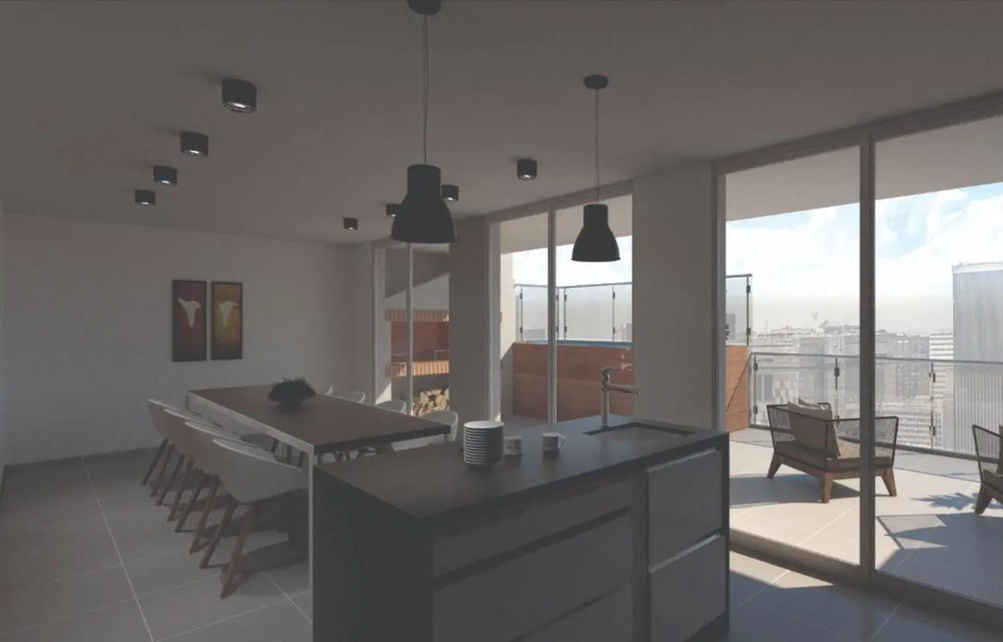 Venta departamento monoambiente con balcón al frente barrio amenities Abasto, Rosario 2