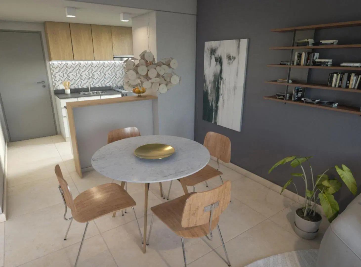 Venta departamento 2 dormitorios zona Norte Rosario 8