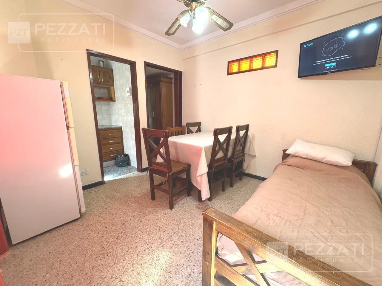 Departamento en alquiler por 24 meses. z/ Plaza Colon, 2 ambientes. Amoblado 1