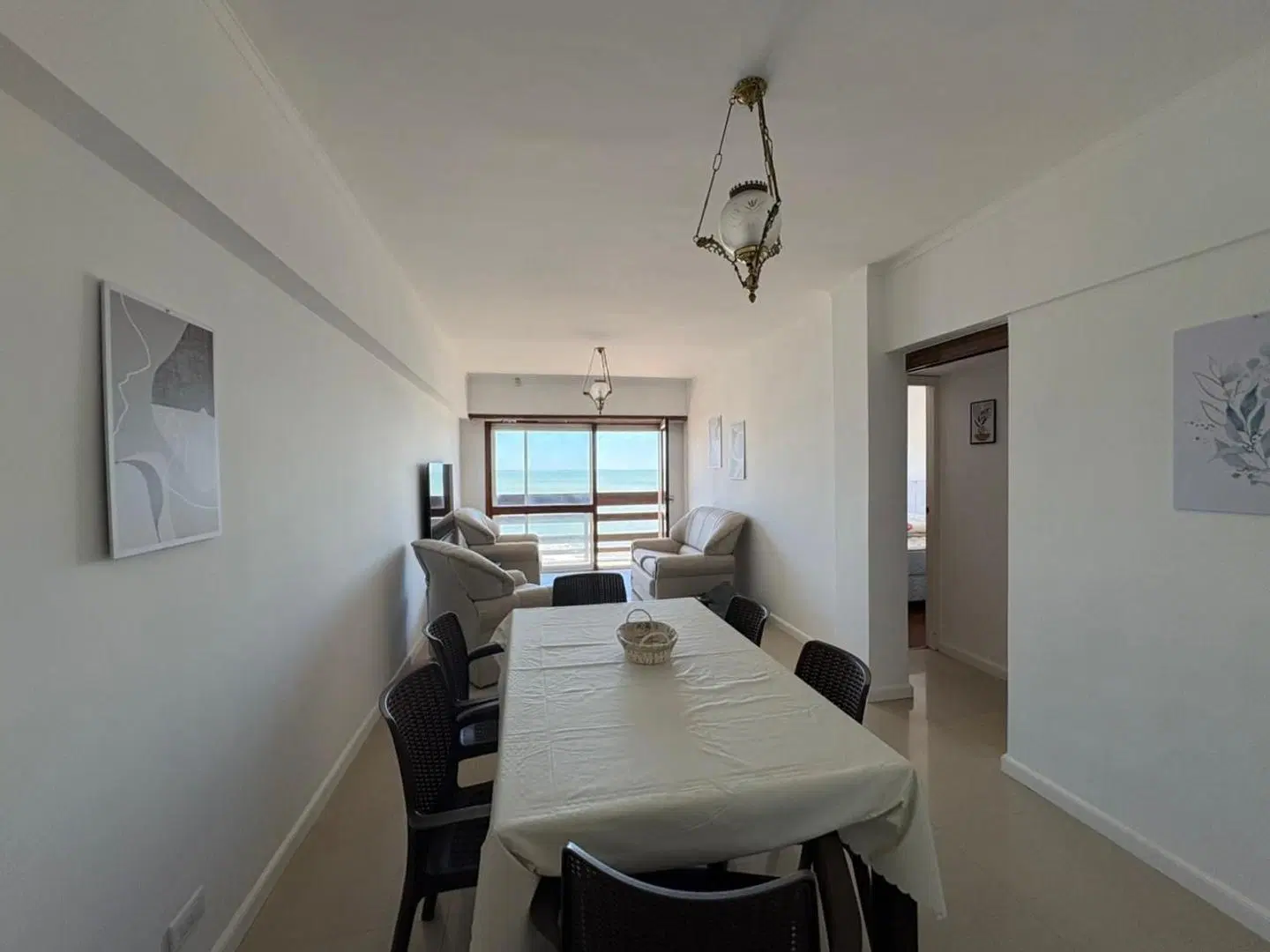 DEPARTAMENTO 3 AMBIENTES ALQUILER PLENA VISTA AL MAR 8