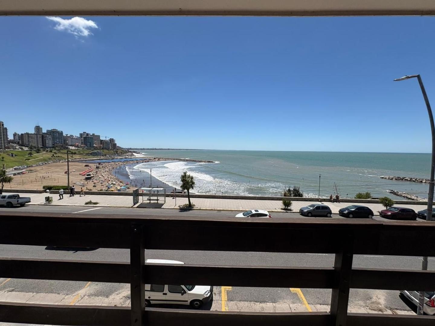 DEPARTAMENTO 3 AMBIENTES ALQUILER PLENA VISTA AL MAR