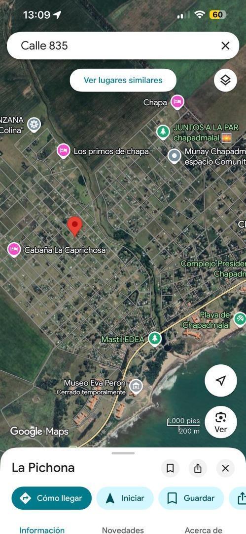 lote en San Eduardo de Chapadmalal