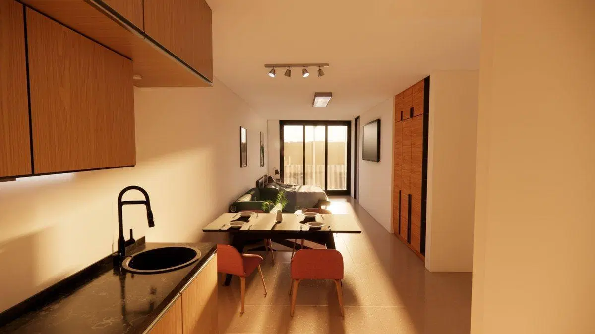 VENTA DEPTO MONOAMBIENTE EN ALMGRO 4
