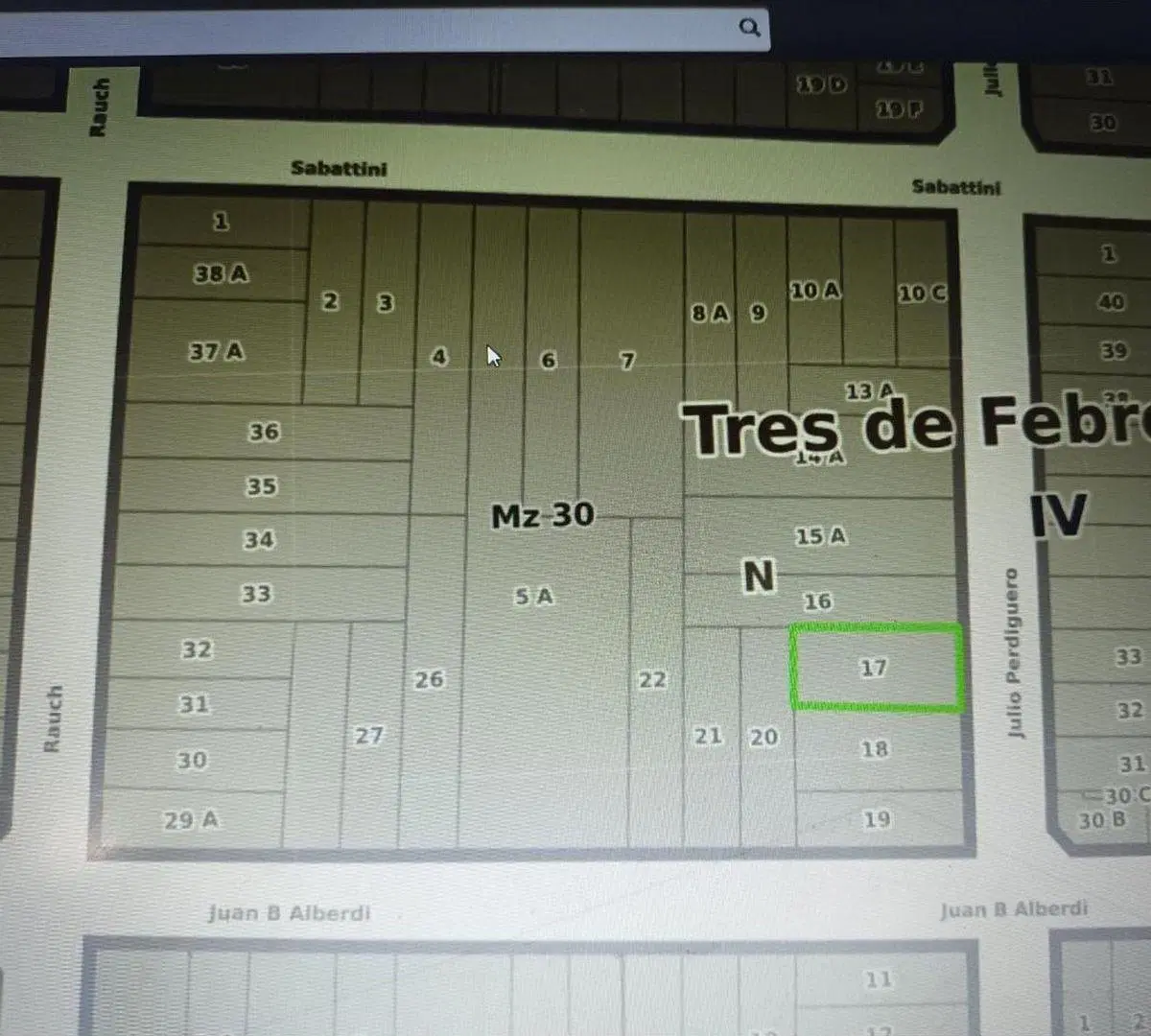 EN EVNTA TERRENO / LOTE  318 MTS (12 * 26.50) 3