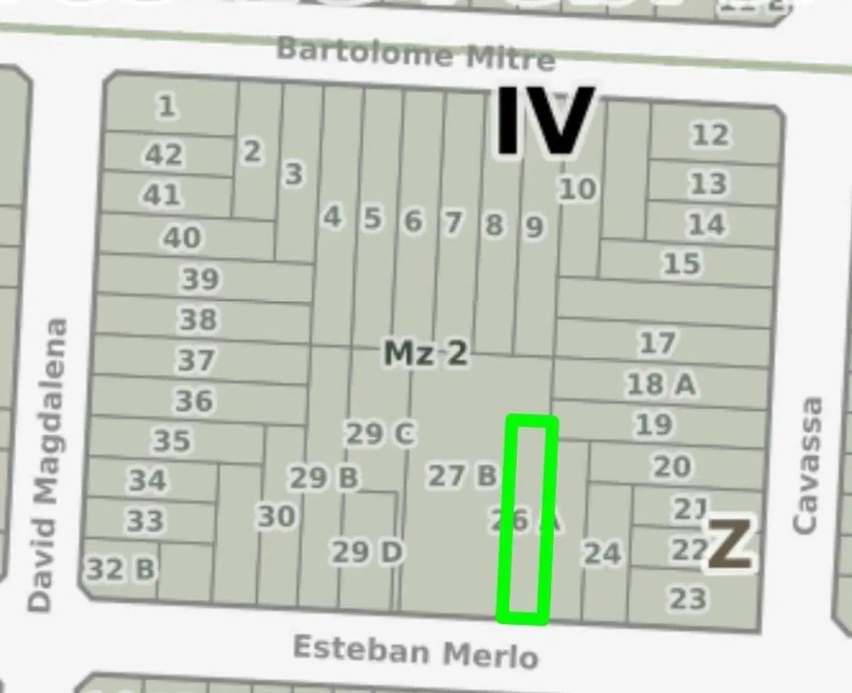 VENTA LOTE CASEROS RMI2-INVERSOR 5