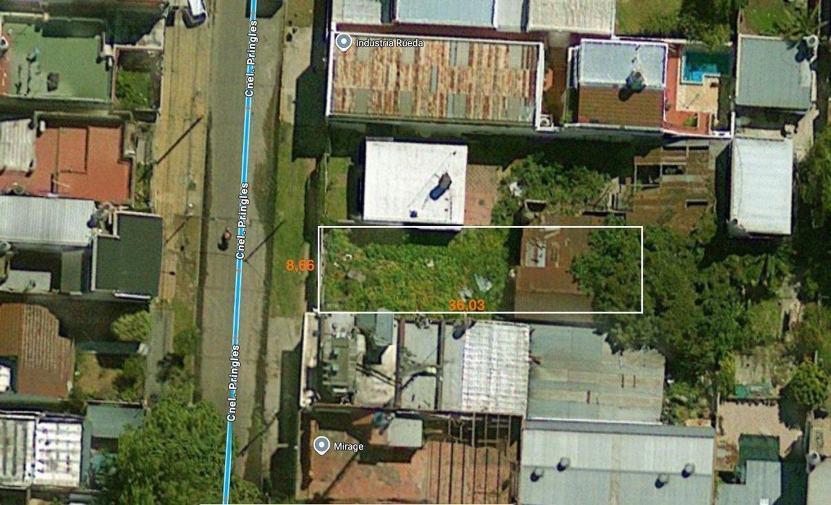 SE VENDE LOTE EN CASEROS DE 314 m2/ PERMUTA