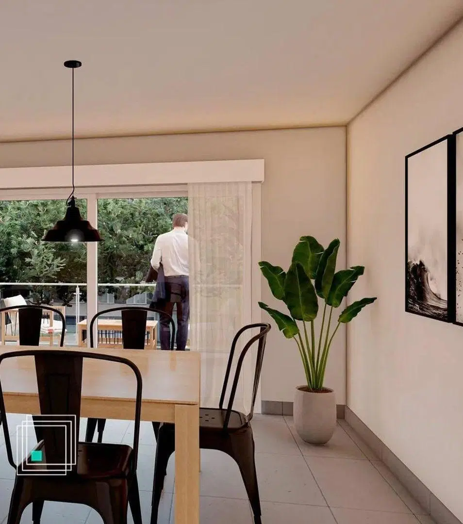 Monoambiente con balcón céntrico con pileta S.U.M 5