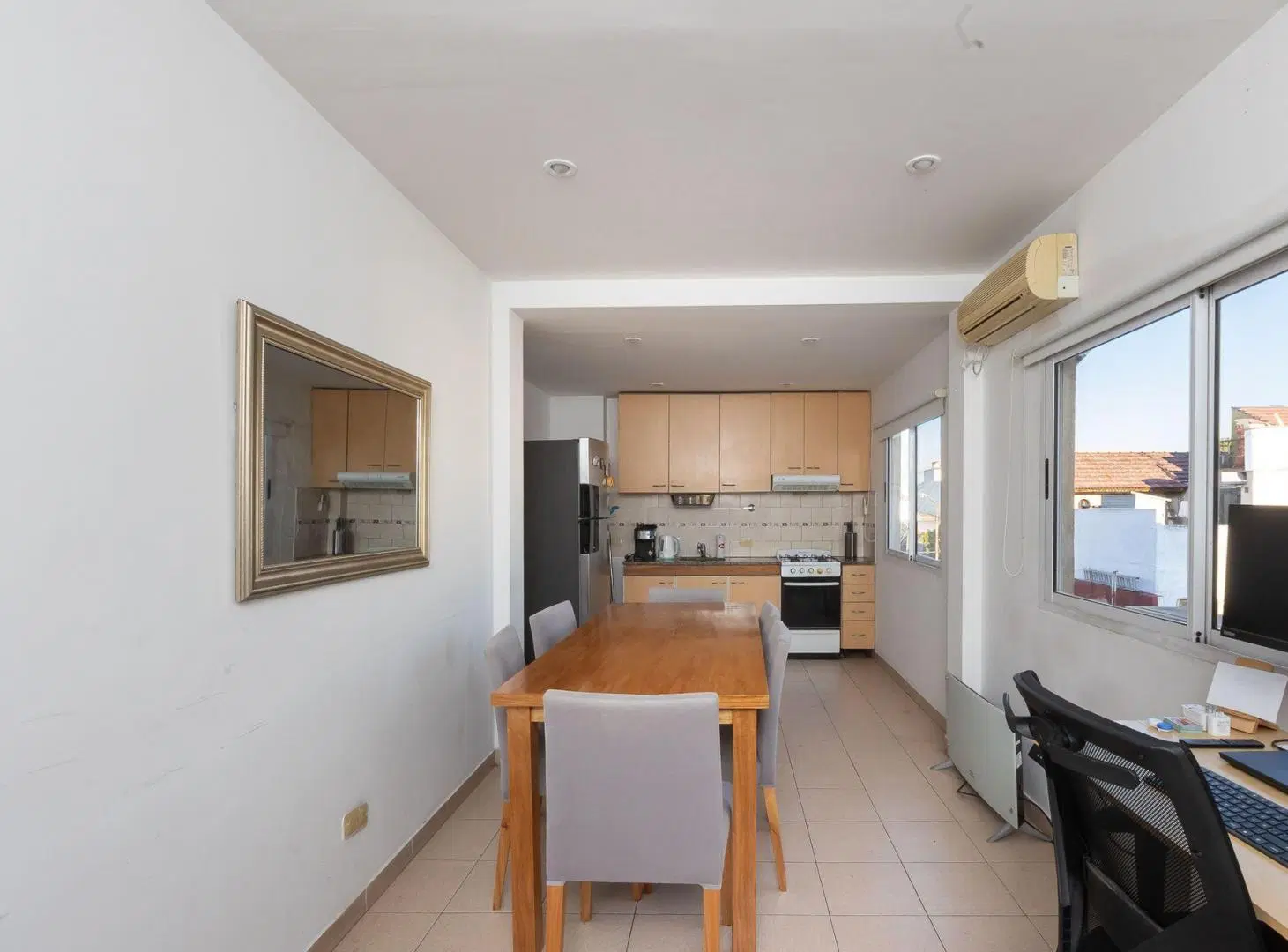VENTA DPTO 2 AMB AL FRENTE C/ TERRAZA RAMOS MEJÍA 4