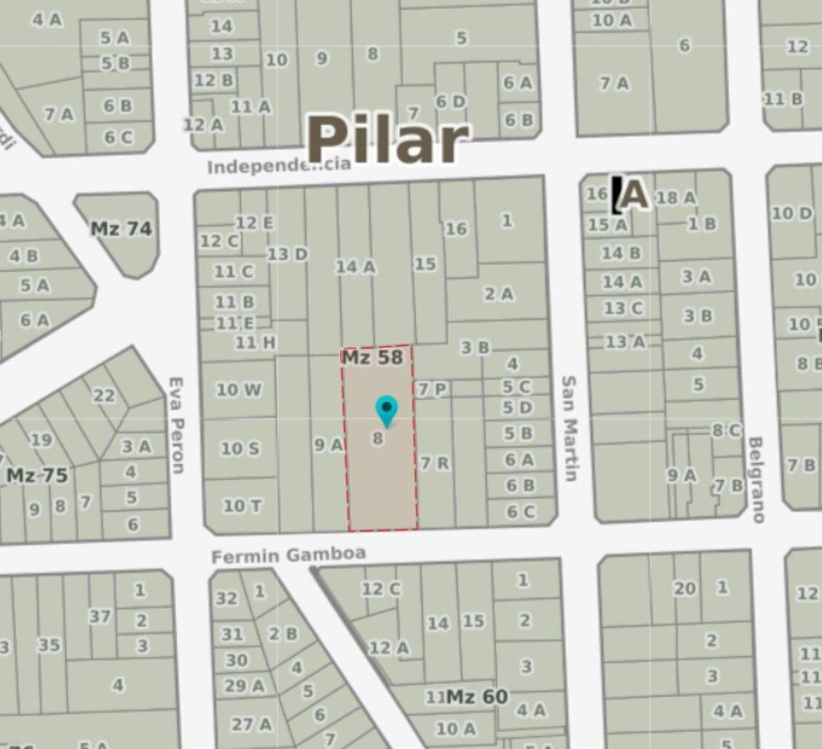 Foto de VENTA LOTE DOBLE FRENTE PILAR. 3000 M2 VENDIBLES, imagen 2