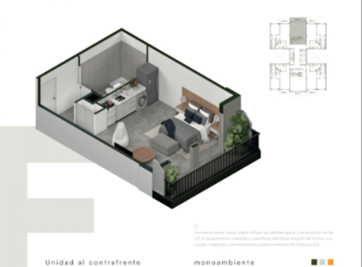 Foto de VENTA DPTO MONO MORÓN CENTRO -BALCÓN- FINANCIA!, imagen 3