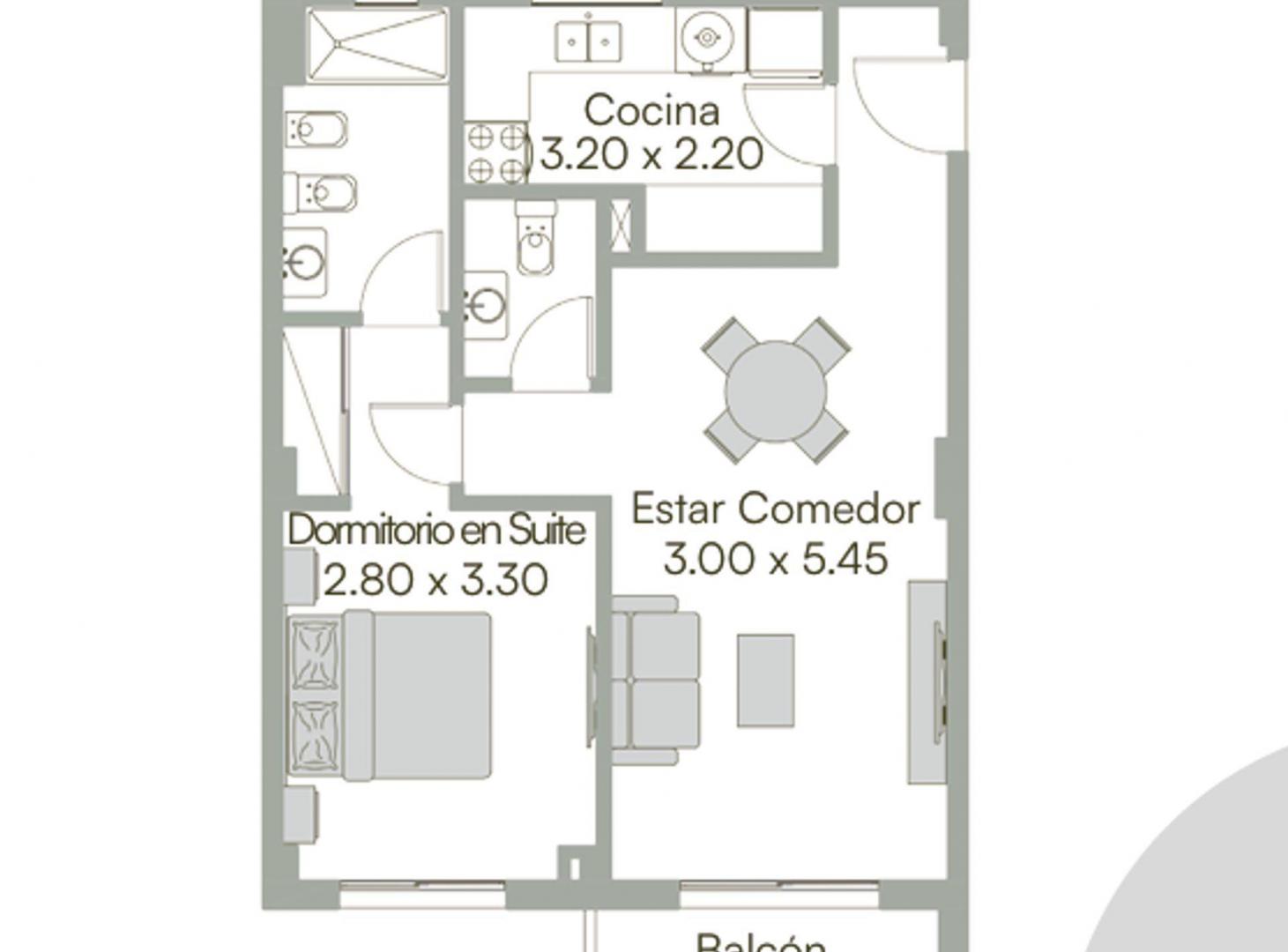 Foto de VENTA DPTO 2 AMB MORÓN FRENTE -BALCÓN- FINANCIA!, imagen 1