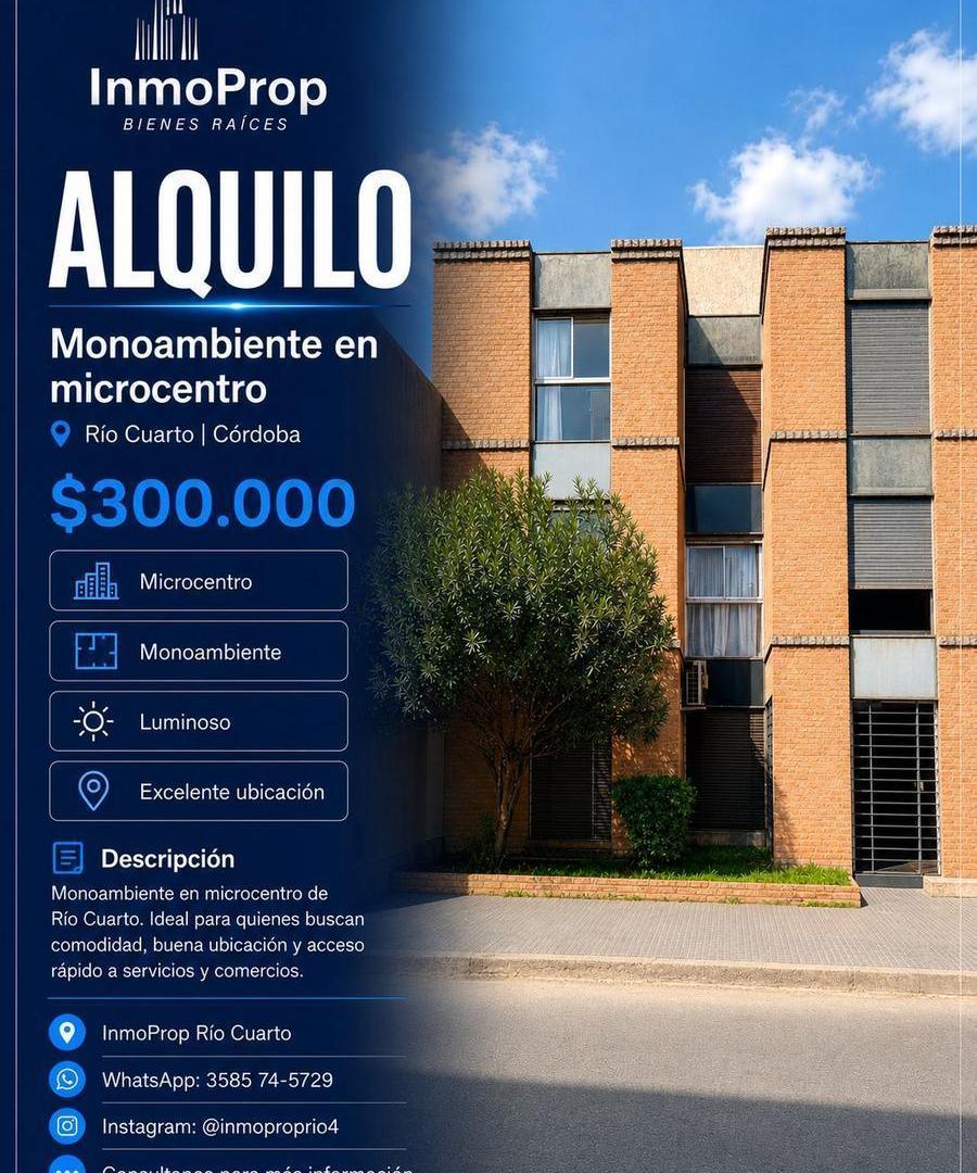 Departamento en Rio Cuarto