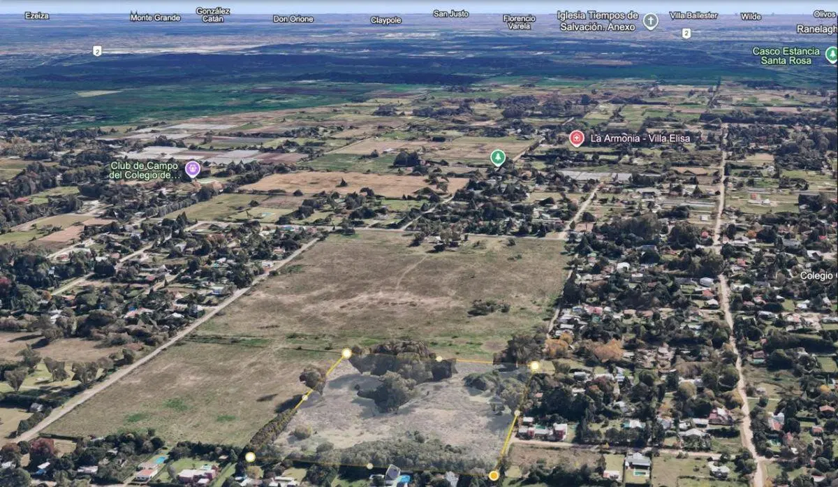 135 Y 423 CAMPO EN VENTA, VILLA ELISA, LA PLATA.- 1