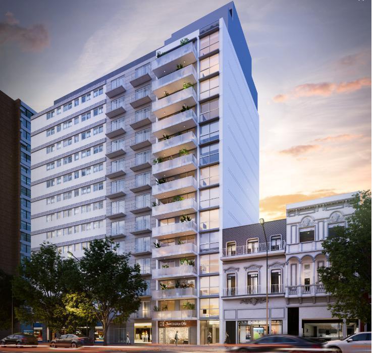 Venta Departamento a Estrenar Monoambiente Disposición frente en el Barrio de San Telmo