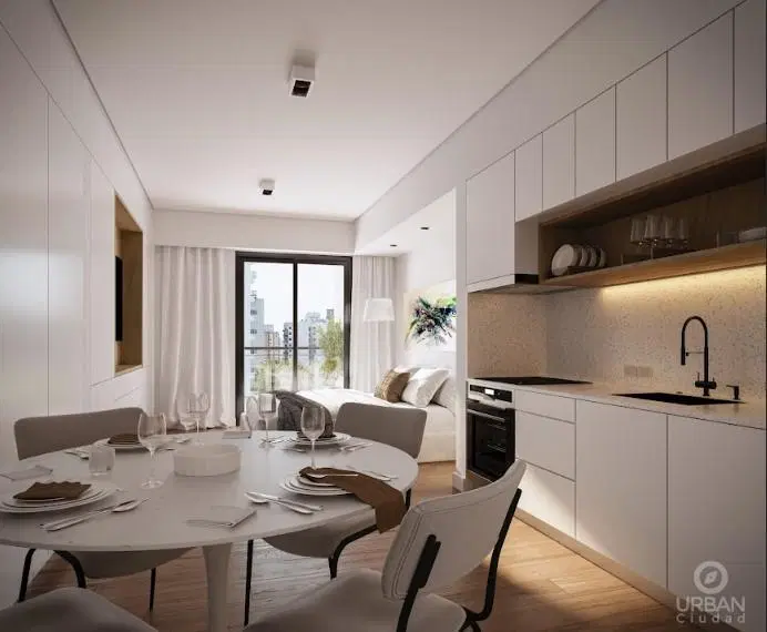 Venta Departamento 3 ambientes  con balcón terraza en Belgrano - En pozo. 5